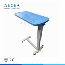 AG-OBT003B ABS material patient ward room bedside height adjustable hospital table tray